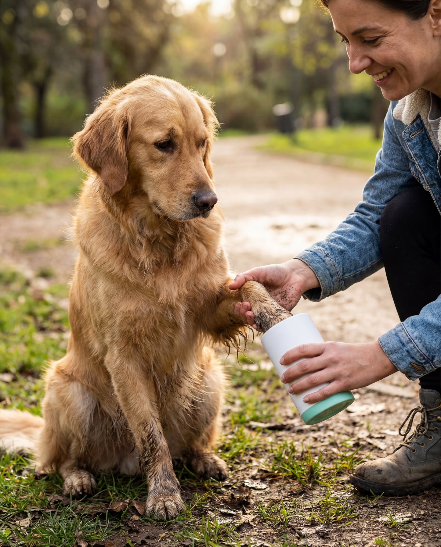 🐾Pawparallel™ Dog Paw Cleaner Cup (No Wipes, No Mess)